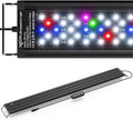 LED Aquarium Light for Plants & Fish Tank with Timer, 30-36 Inch | WRGBP Full Spectrum Aquarium Plant Light for