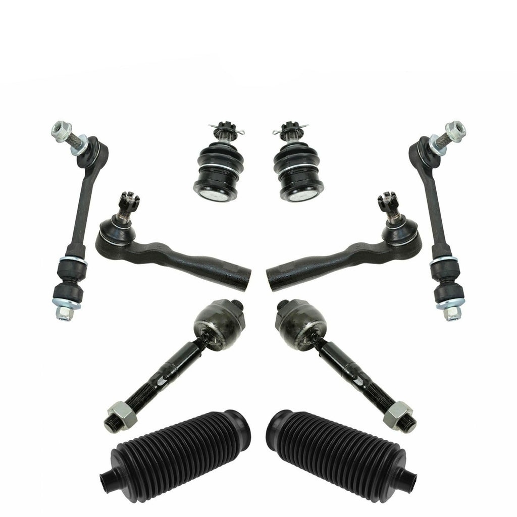 xikepaks Ball Joint Tie Rod Sway Bar End Rack Boot Kit Left Right