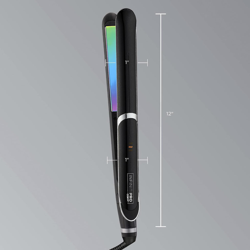 Rainbow Titanium Flat Iron, 1-inch