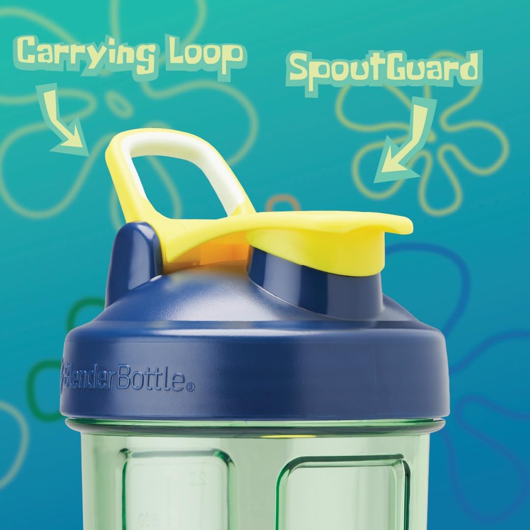 SpongeBob ProSeries Tritan Shaker Bottle 28 oz Blue