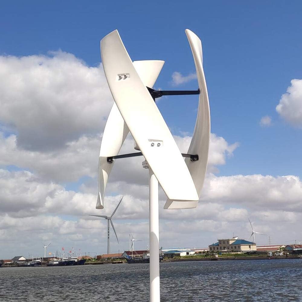 400w 12v/24v/48v Vertical AXIS Permanent Maglev Wind Turbine Generator MPPT Controller Free Energy High Efficiency
