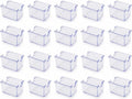 Plastic Sugar Packet Holder, Clear, Heavy Duty SAN Material, Set of 24