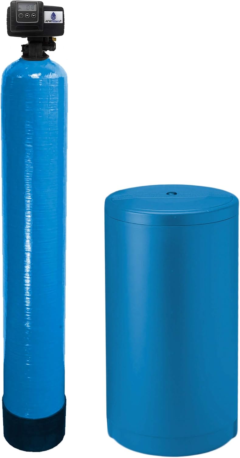 IRON Pro 2 Combination water softener iron filter Fleck 5600SXT digital metered valve for whole house (48,000 Grains