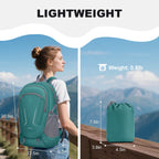 Ultralight Packable Backpack, 35L Water-Resistant Hiking Daypack
