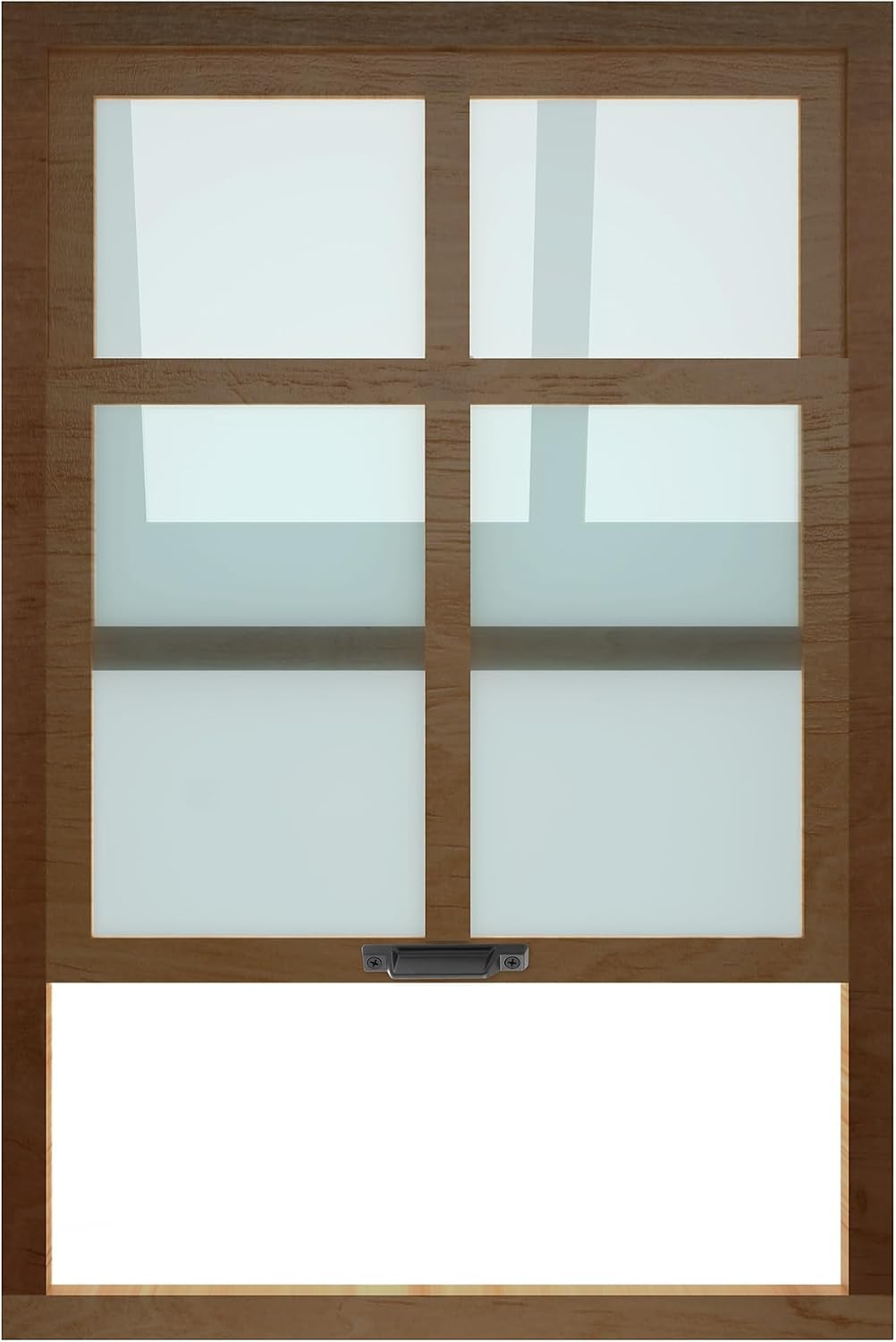 F 2768 Sash Lock, 2-1/4 In. Hole Centers, Fits Single and Double Hung Windows, Diecast, White (Single Pack)