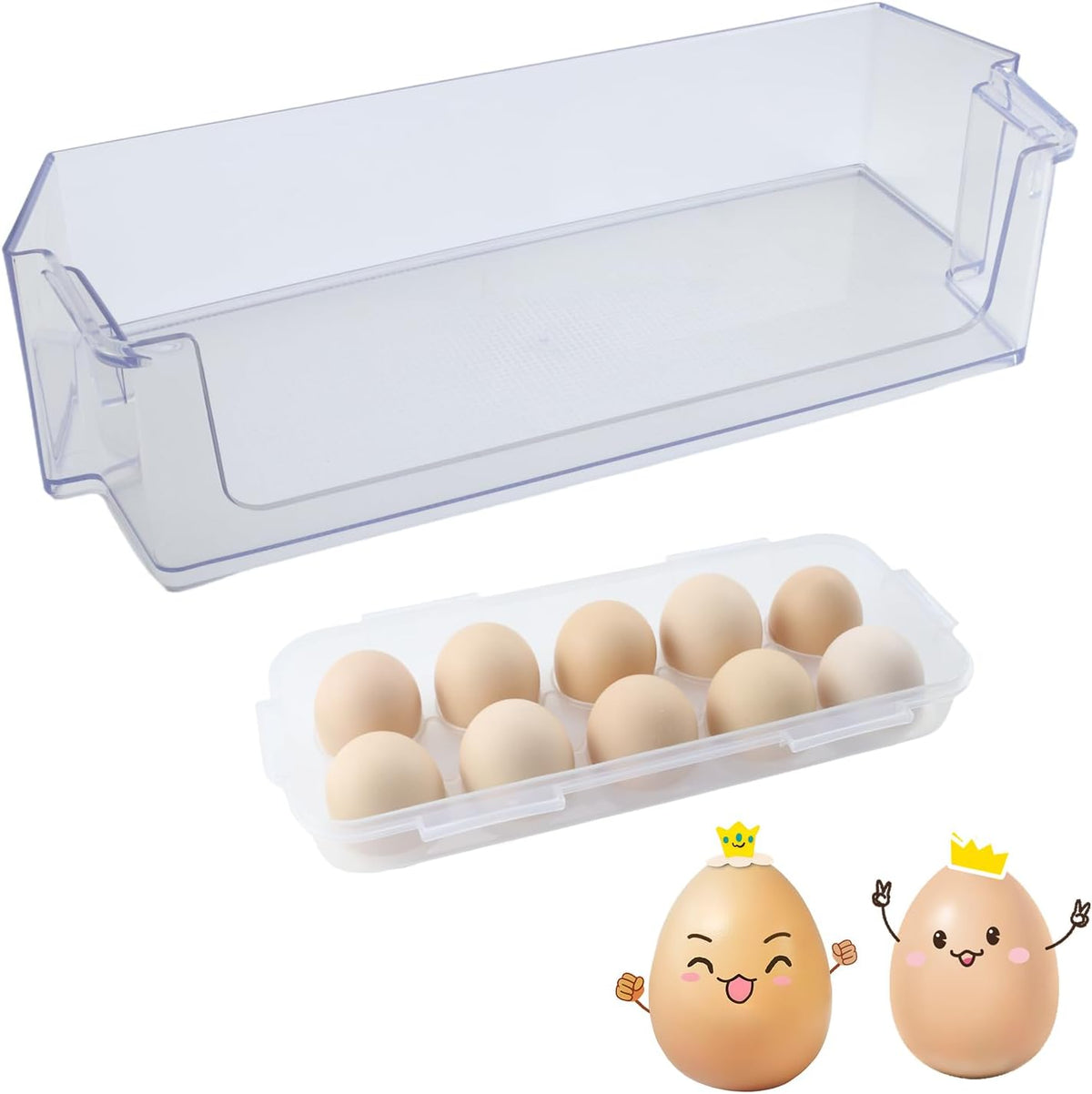 WRS555SIHZ00 WRS325SDHZ01 WRS321SDHW08 1-Pack Refrigerator Door Shelf Bin