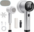 Fabric Shaver, 3 in 1 Lint Remover with Hair Remover Brush & Lint Rollers, Digital Led Display, 3 Speeds with