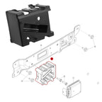 Jaronx for Tesla Model 3 Front Bumper Radar Bracket Holder 2017-2023