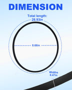 iKEEPOW 27001006 Washer Drive Belt Replacement Compatible with Speed Queen
