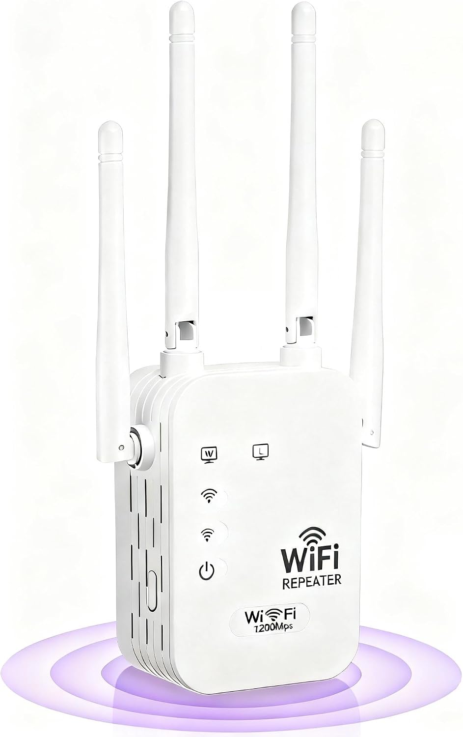 2026 WiFi Extenders Signal Booster for Home, 1200Mbps Dual-Band 5GHz 2.4GHz Signal Long Range Up to 10000 sq. ft & 50