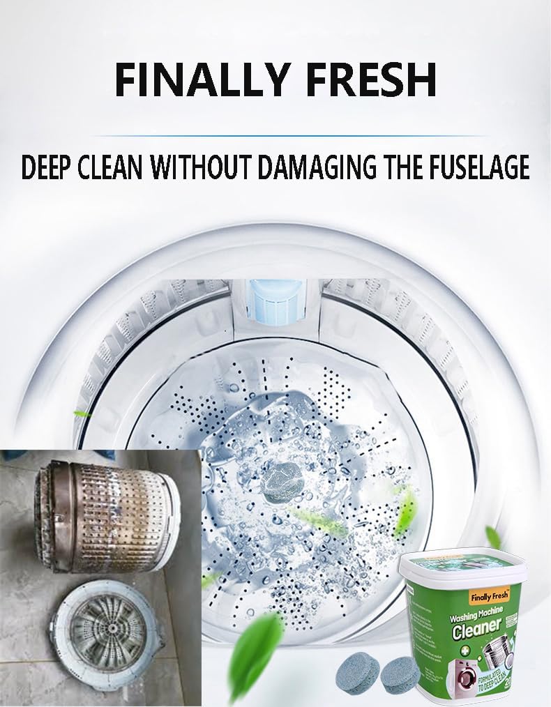 Washing Machine Cleaner for Front Loaders & Top loaders, 20 Packs Washer Cleaner, Suitable for All Washing Machine
