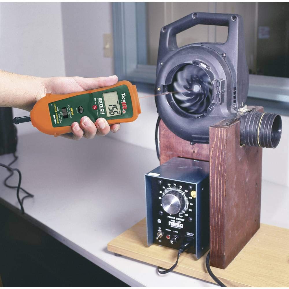 Extech RPM10 Combination Tachometer with Infrared Thermometer