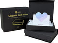 Magnetic Gift Boxes with Lids, 2‑Pack Black Small Gift Box