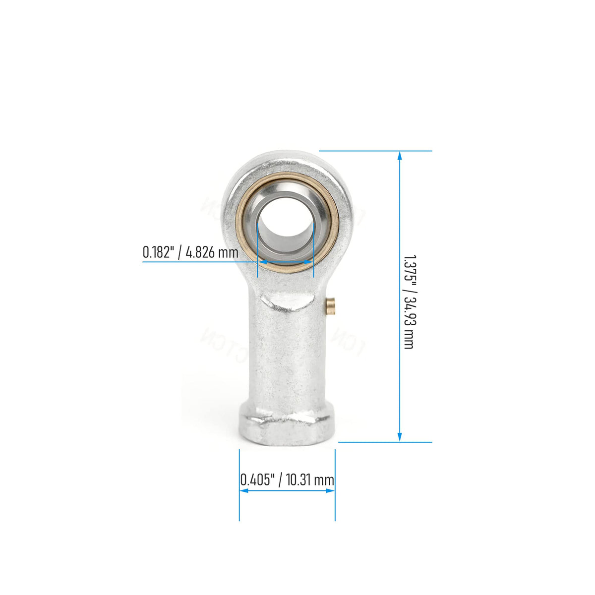 FOCMKEAS PHSB7 Spherical Rod End Bearings, 7/16" Bore