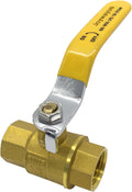 Joywayus Brass Ball Valve 1/2" NPT Female x 1/2" NPT Female Thread Shut Off Valve Pipe Fittings