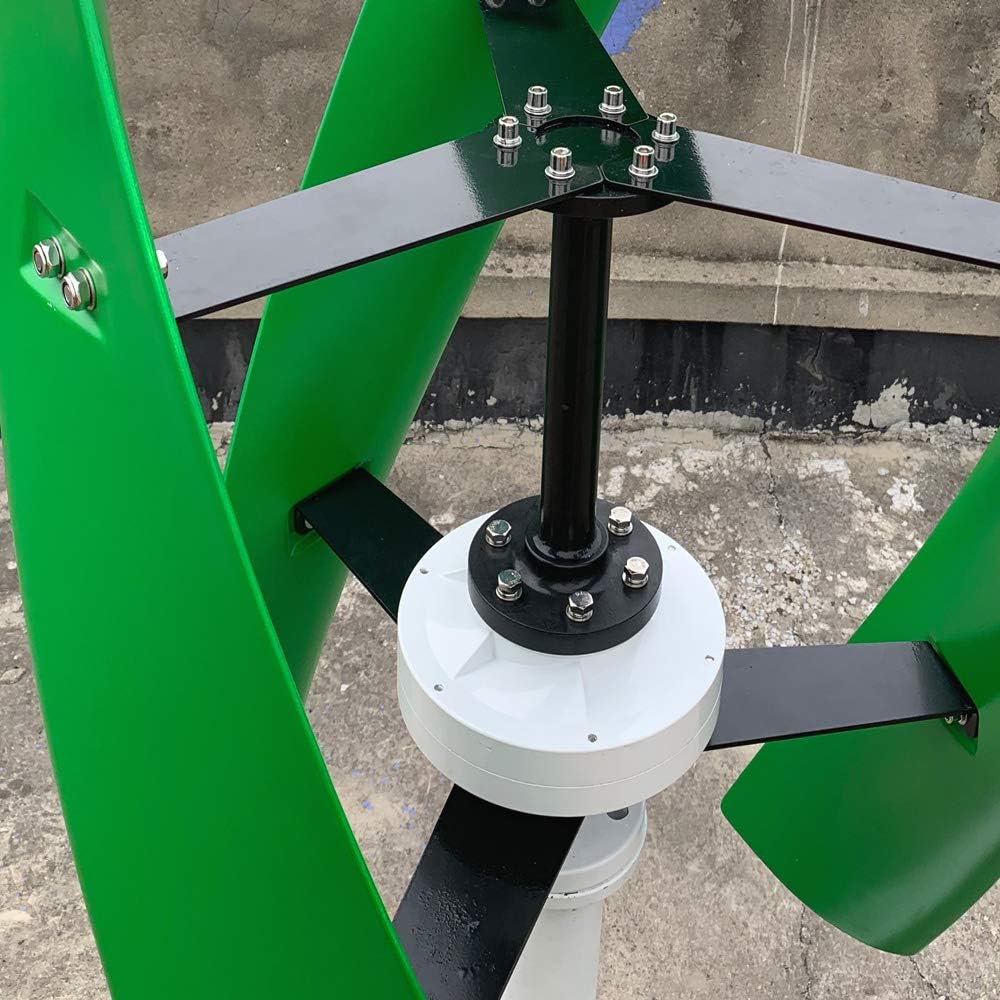 400w 12v/24v/48v Vertical AXIS Permanent Maglev Wind Turbine Generator MPPT Controller Free Energy High Efficiency