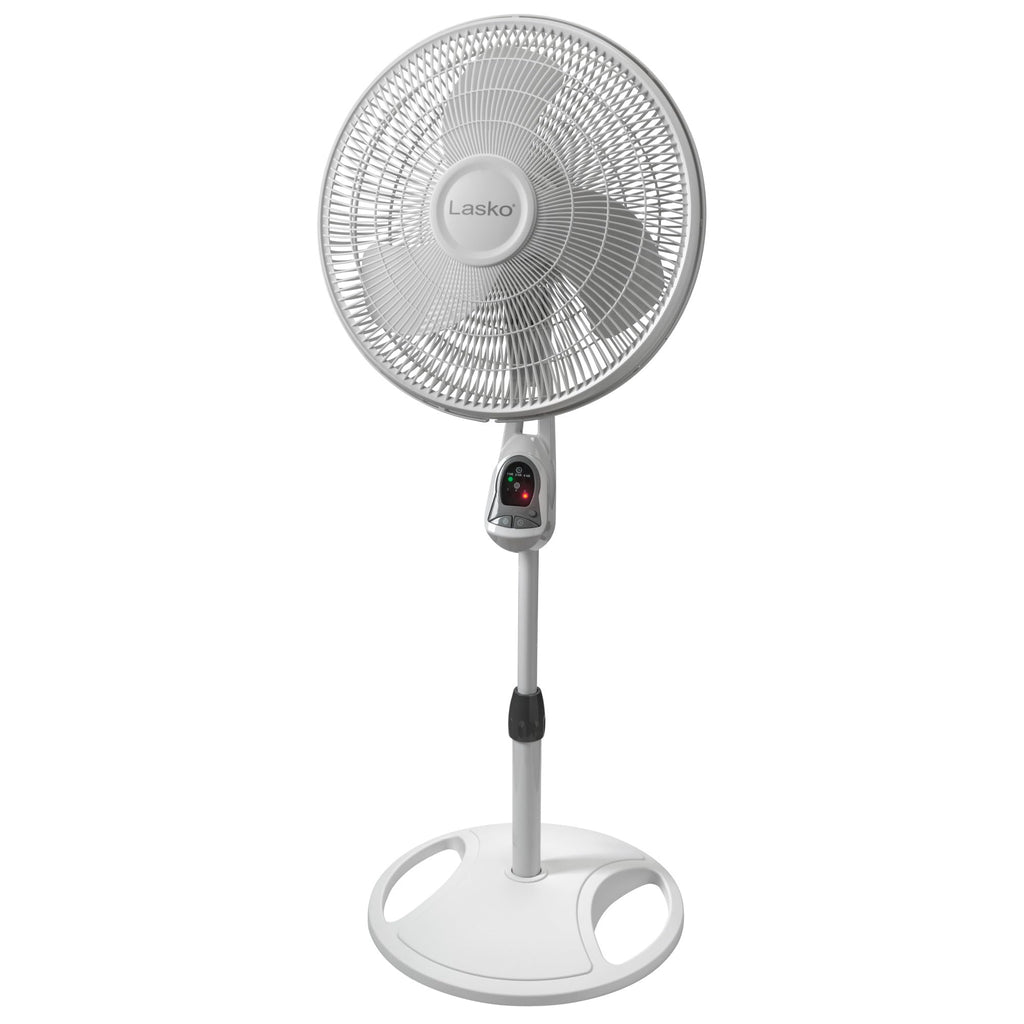 Oscillating Adjustable Pedestal Stand Fan - 16” - 1646 - White