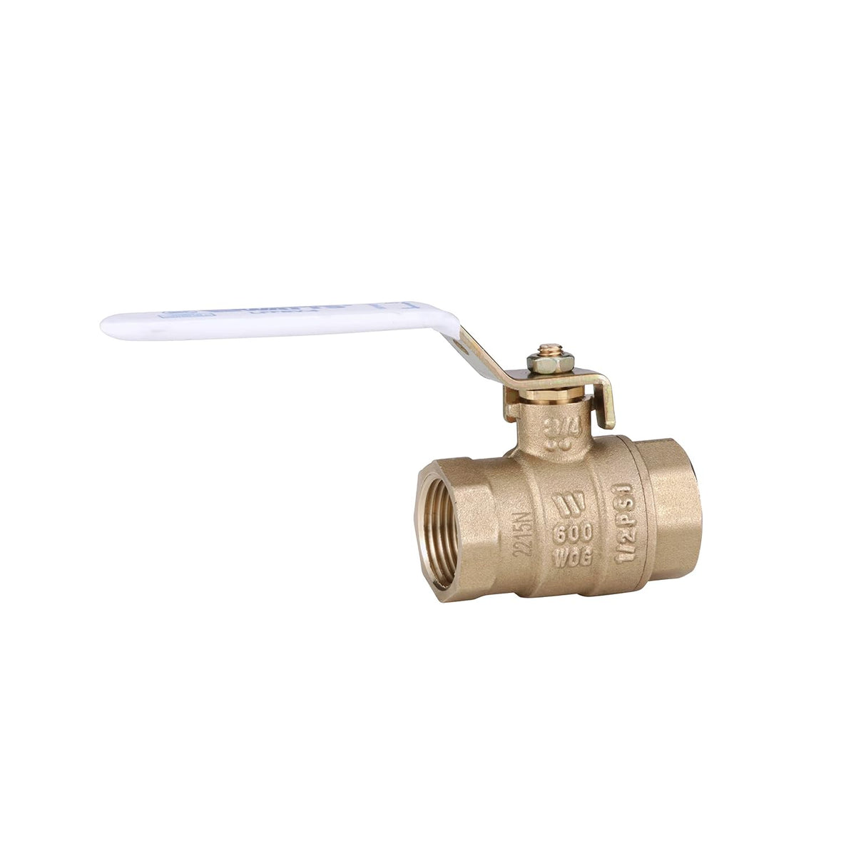 Watts 3/4" Lead-Free Brass Full Port Ball Valve Female Threaded 2-Piece