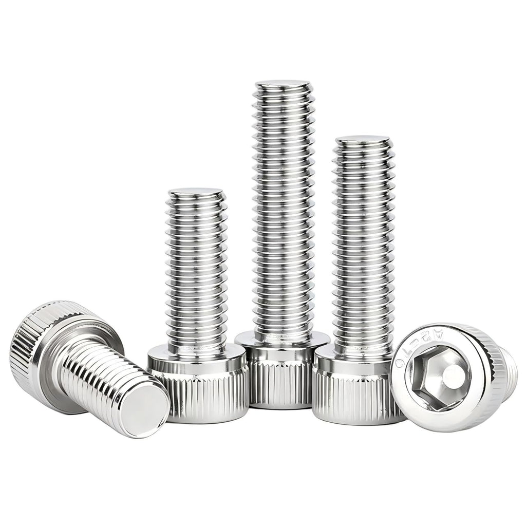 10Pcs M6-1x50mm Socket Head Cap Screws with Hex Spanner