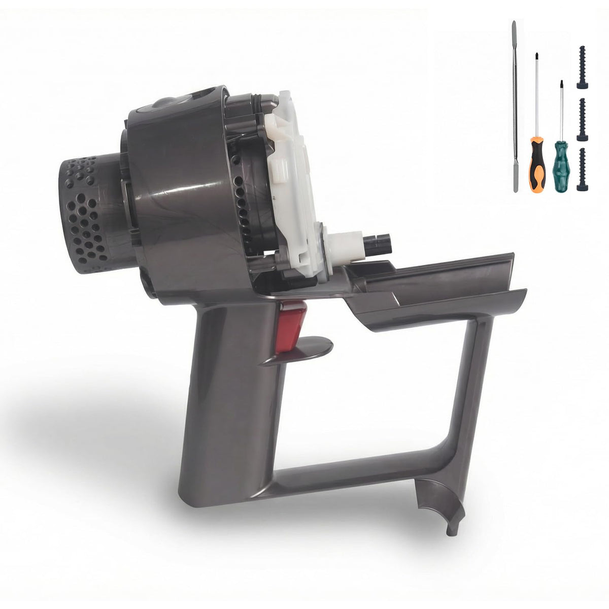 VANKOSPHERE Motor and Main Body Assembly for Dyson V10 SV12, Pre-Assembled Motor Housing with Screwdriver Set, Replaces Part No. 969596-05, Compatible with V10 Absolute Animal Motorhead