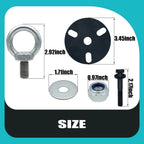 Outboard Engine Lifting Ring Tool Compatible with OMC, Johnson, BRP, ETEC Outboard Motor