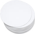 8 Inch White Cake Boards Round 40-Packs Circles Rounds Base Food-Grade Cardboard Cake Plate(Thinner But Stronger)