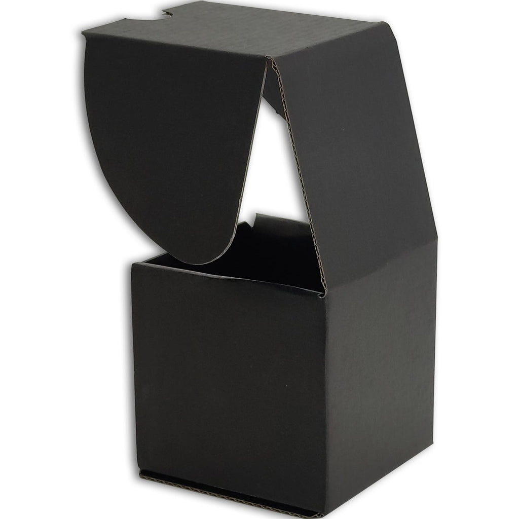 5x5x5 Shipping Boxes Set of 30, Black Mailer Corrugated Cardboard Box