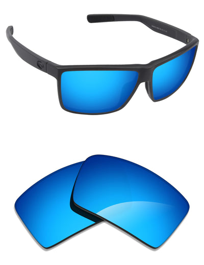 Ice Blue Polarized Replacement Lenses for Costa Del Mar Rinconcito 06S9016