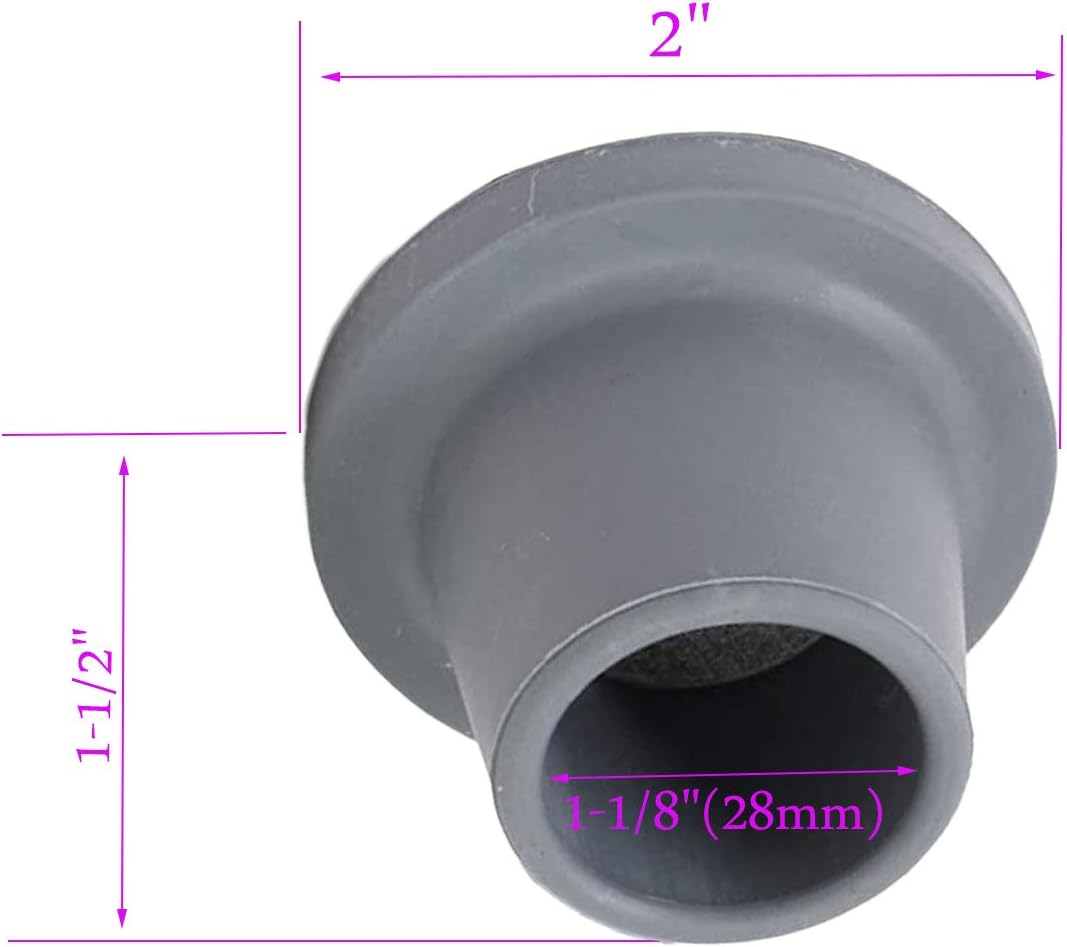 Replacement Feet for Shower Chair Bath Seat, Shower stools and Transfer Bench, Non-Skid Shower Bench and Tub Transfer