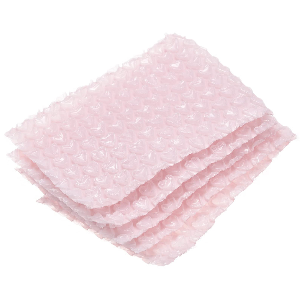 3.9 x 5.85inch Bubble Bags,Cushion Double Bubble Pouches Bags to Protect Fragile Items for Packing Moving,Pink Pack