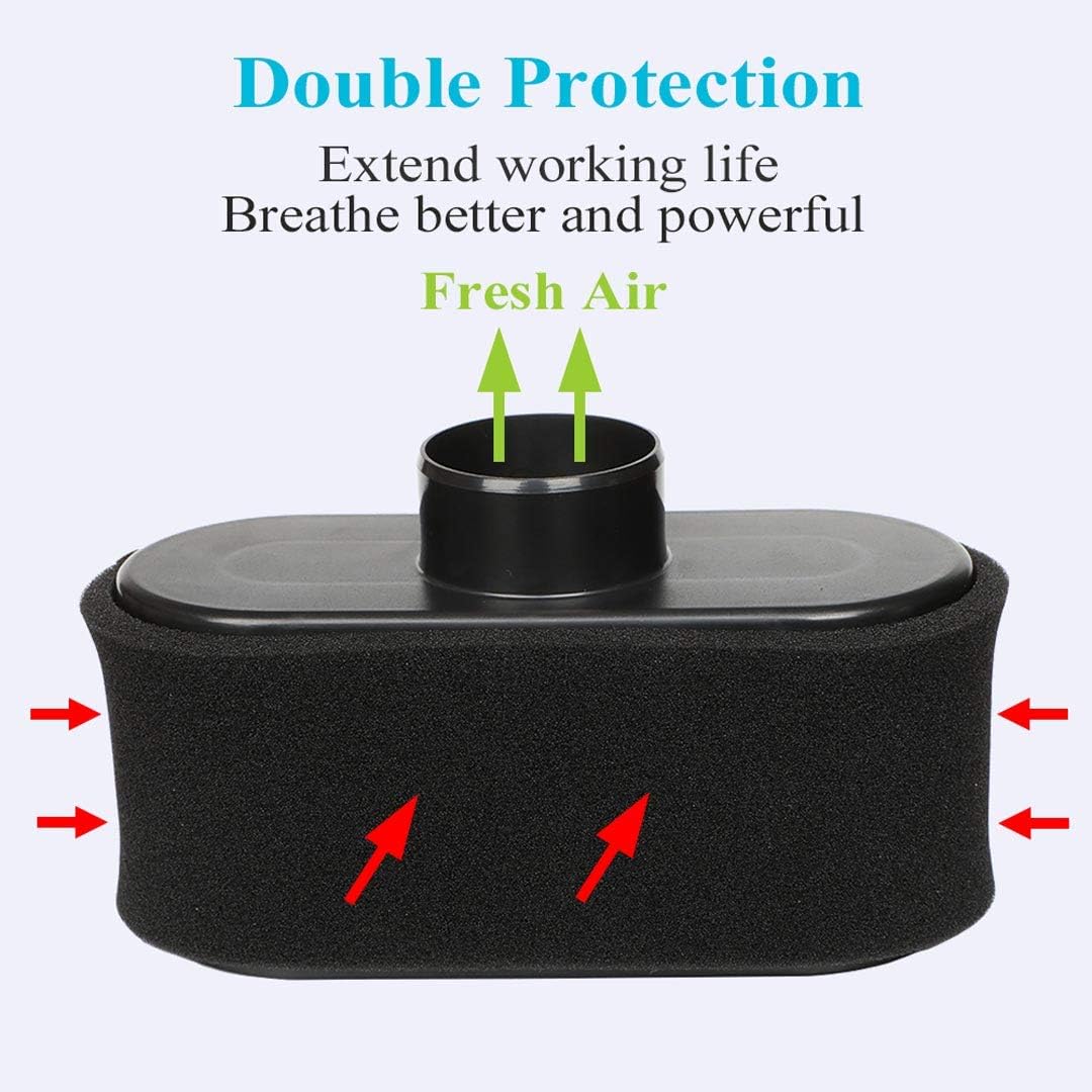 2 Pack 11013-7047 Air Filter with Pre Filter