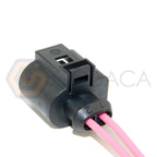 1x Connector 2 pin 2-way for Audi Alternator 1J0 973 722
