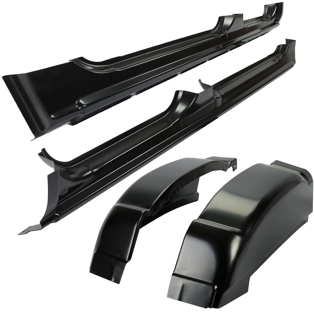 Outer Rocker Panels and Cab Corners Compatible with 1999-2007 Silverado