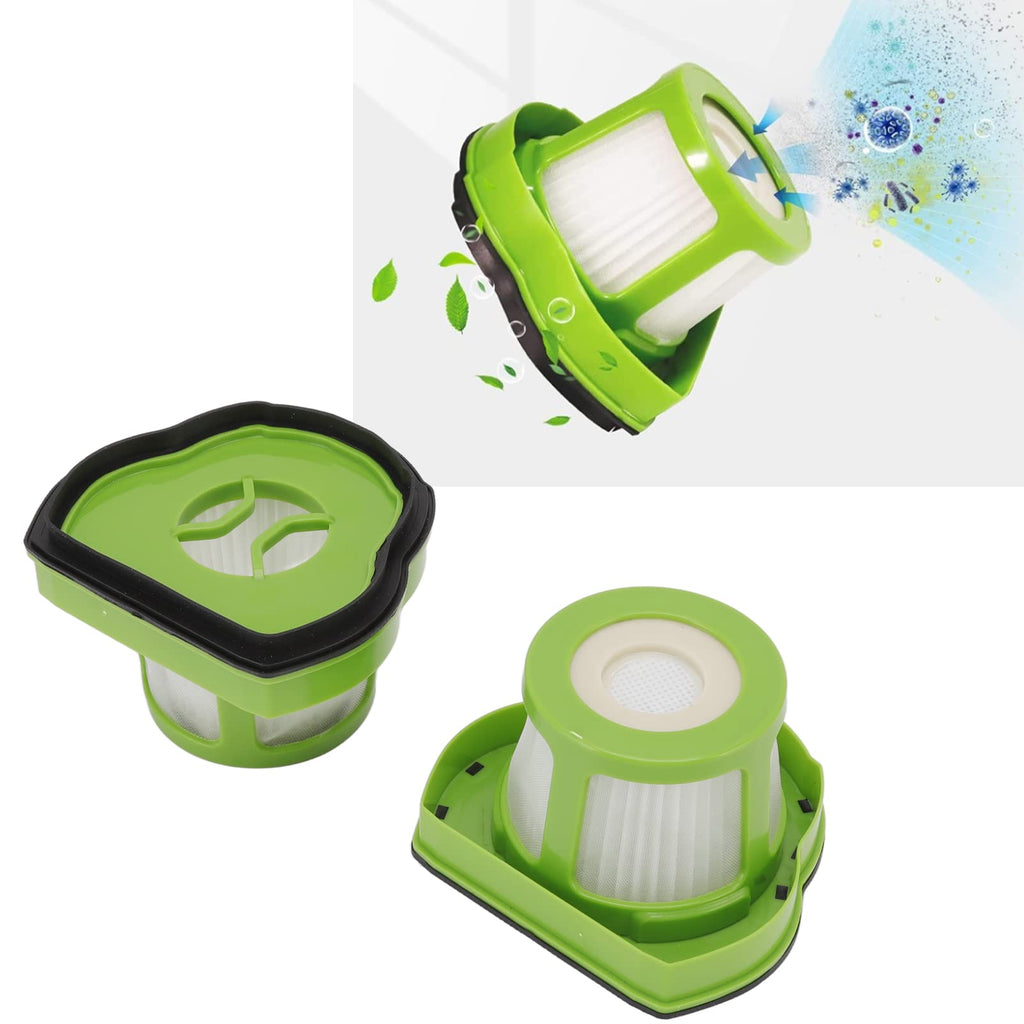 2Pcs Vacuum Cleaner Filter Replacement Vacuum Cleaner Filter Cartridge Vacuum Filter Compatible for 1782