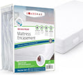 Full Mattress Protector Zippered, Bed Bug Mattress Cover | Waterproof, Dust Mite Proof, 6-Sided, Soft Jersey Knit