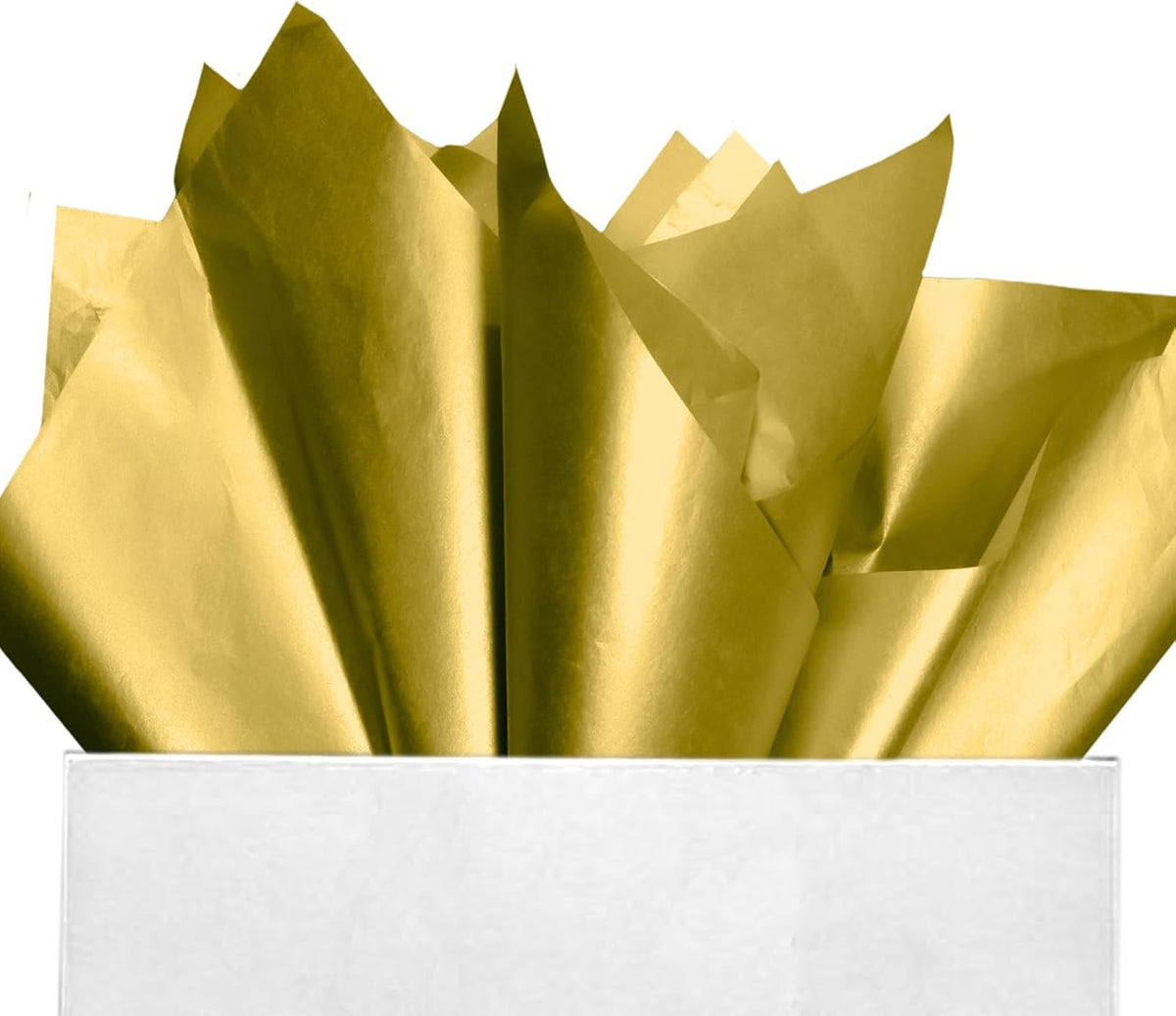 120 Sheet Gold Tissue Paper HMUIKFRY 20x12 Inch Wrapping Paper
