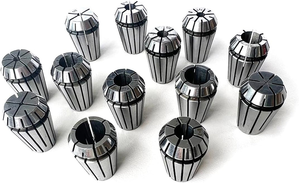 13pcs ER20 Spring Collet Set/Wrench for CNC Engraving Machine