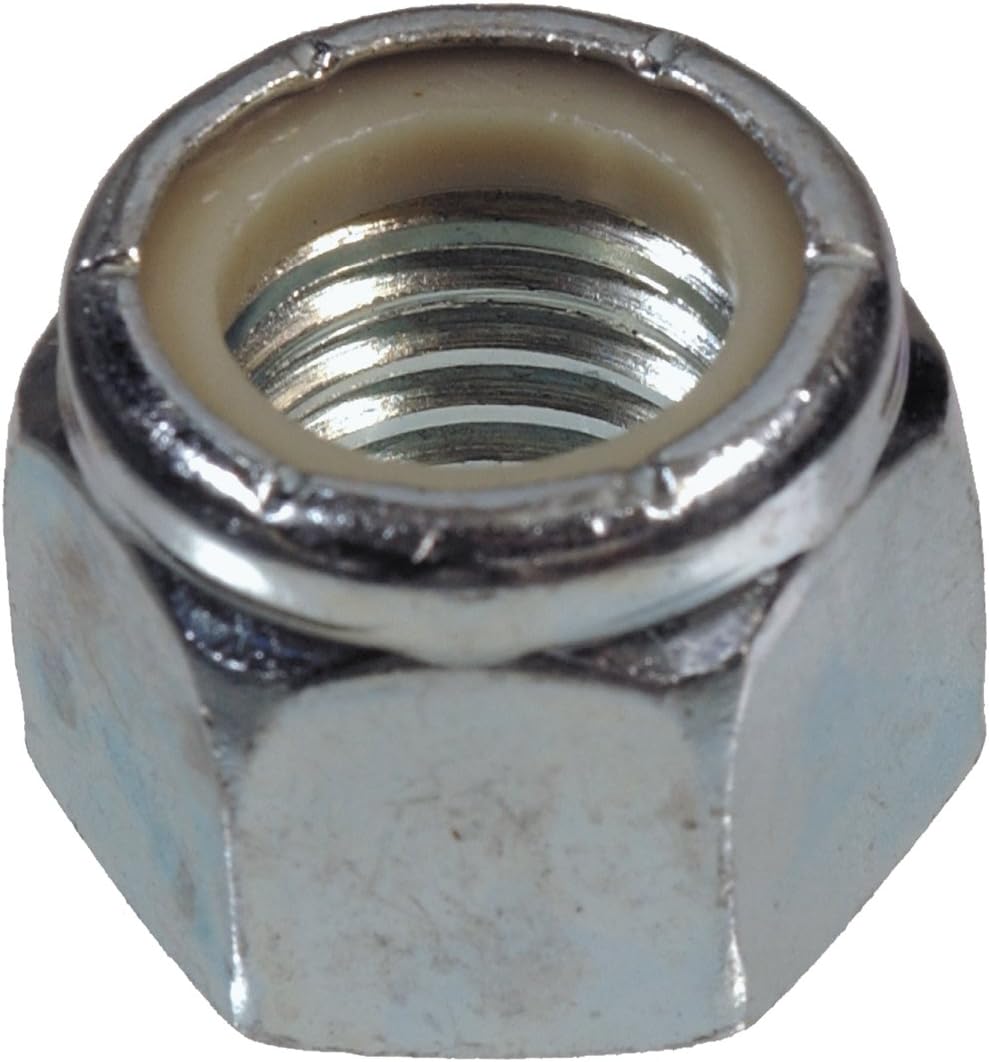 The Hillman Group 44898 M12-1.25 Fine Pitch Nylon Insert Stop Nut, 10-Pack