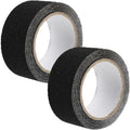 2 Rolls Black PVC Anti Slip Tape for Stairs, Grip
