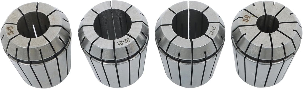 24Pcs ER40 Collet Set Spring Clamping Collets 3-26 mm