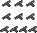 10Pcs EFIELD Poly PPSU PEX Crimp Fitting 1" X 1" X 1" Tee(PPSU1807075-10)