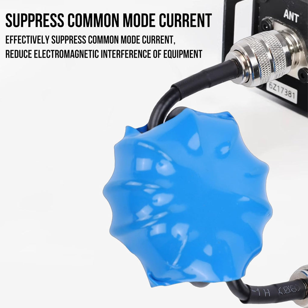 FTVOGUE Common Mode Choke, 100W PEP EM-25 Ferrite