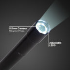 Klein Tools ET21 WiFi Borescope with Light, 5.5 mm 5-Foot Waterproof Snake