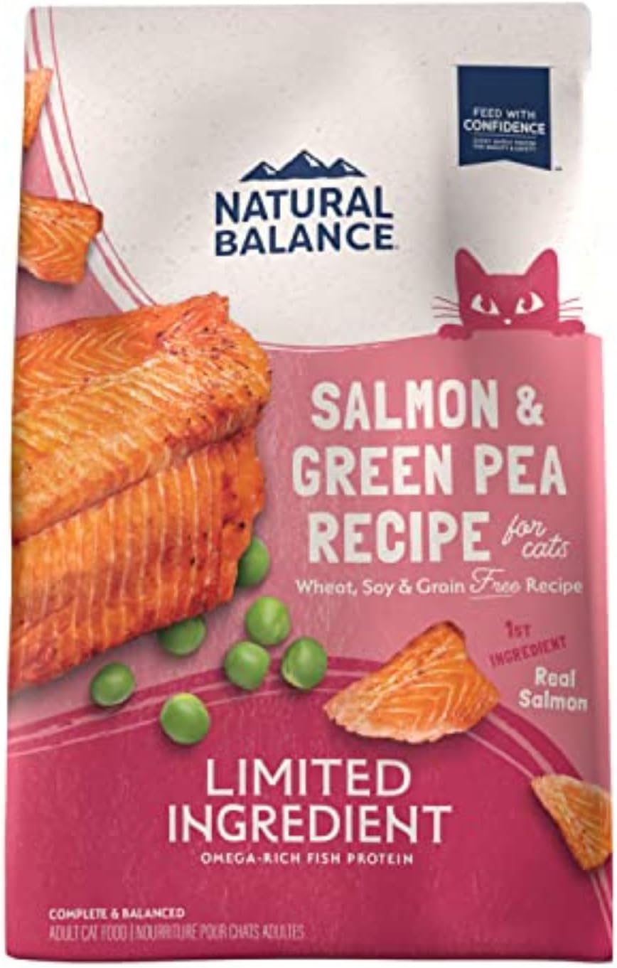 Limited Ingredient Cat Food, Salmon & Green Pea, 10 lb