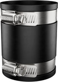 Fernco 1056-22 Flexible Pipe Coupling 2” CI/Plastic/Steel to 2” CI/Plastic/Steel