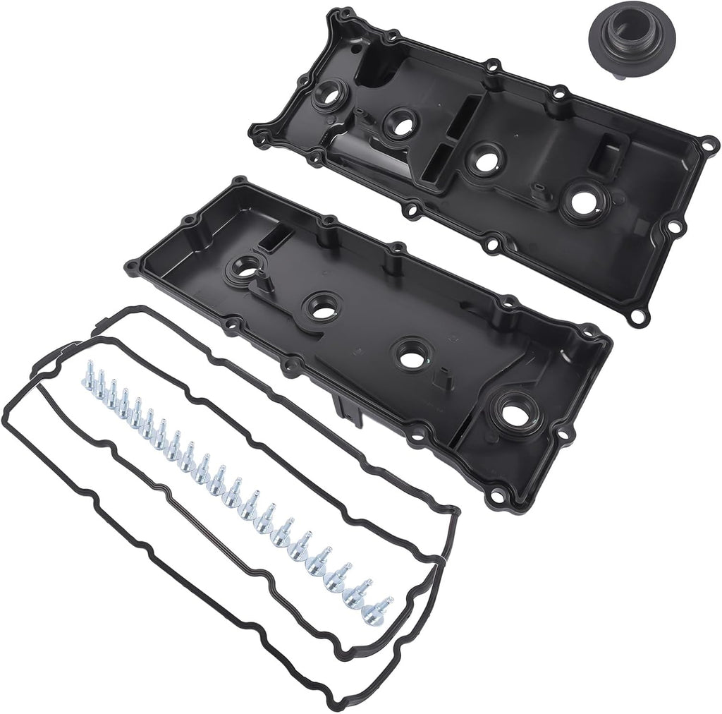 Valve Cover with Gaskets Bolts Replacement for Nissan Pathfinder Titan 5.6L