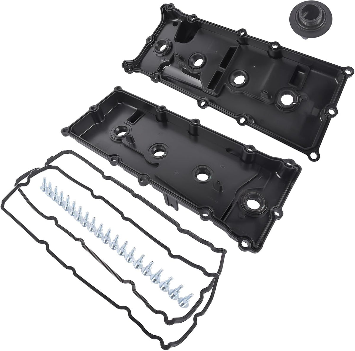 Valve Cover with Gaskets Bolts Replacement for Nissan Pathfinder Titan 5.6L