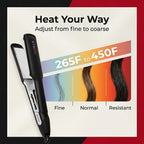 KTX450 Titanium 1.75 in Flat Iron, Auto Shut Off, Dual Voltage