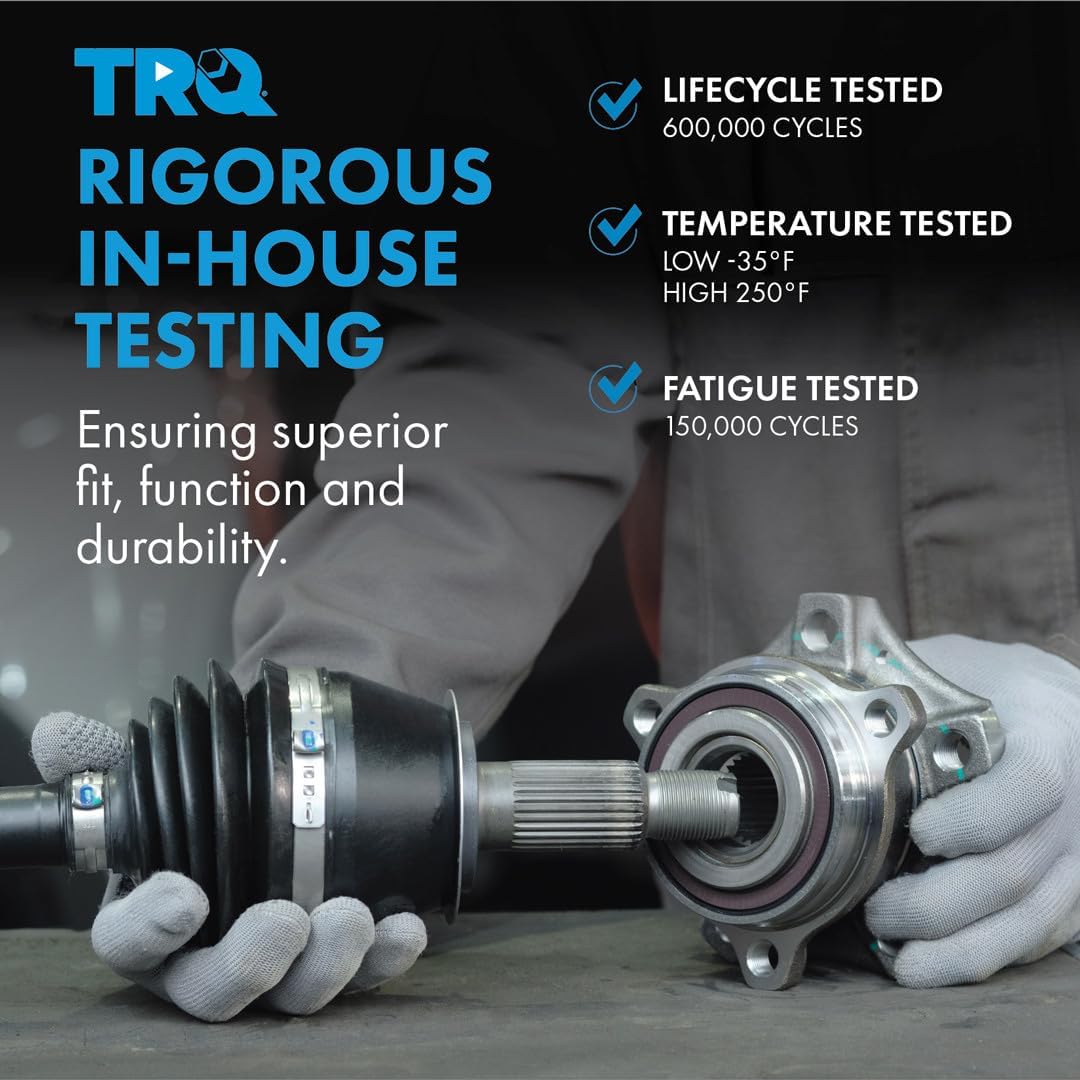 TRQ Front Driver Side CV Axle Assembly