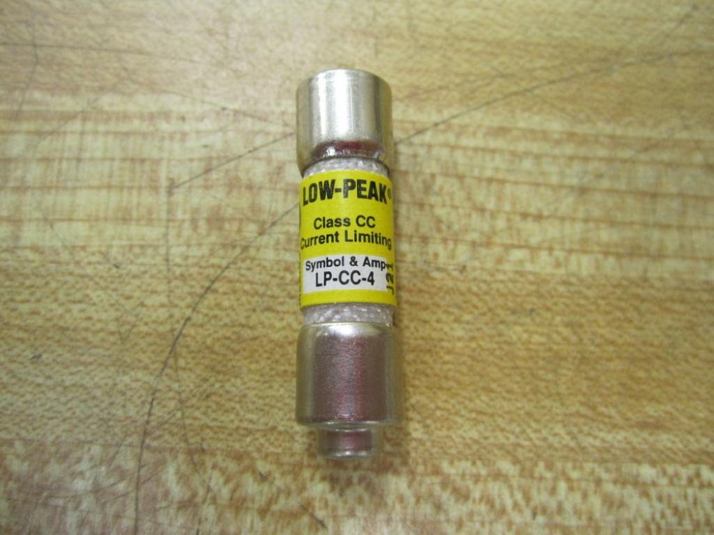 Bussmann LP-CC-4 Low-Peak LPCC4 Fuse (Pack of 3)